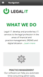 Mobile Screenshot of legalit.ie