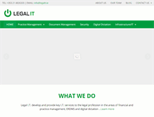 Tablet Screenshot of legalit.ie
